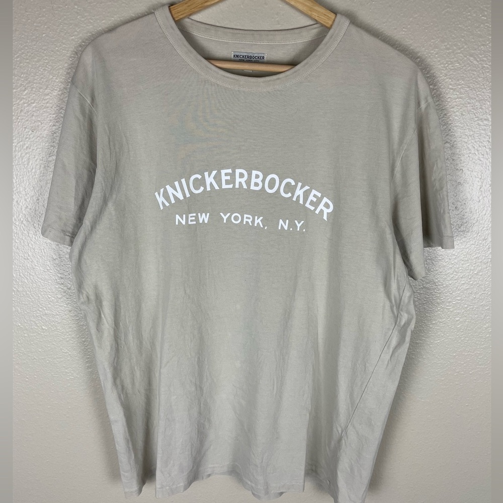 Knickerbocker NYC Core Logo Shirt Brown Size Medium
